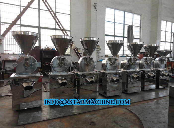 100-600kg/H Disc Type Foodstuff Chemical Powder Grinding Mill