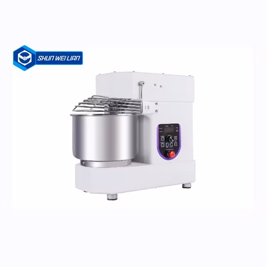 Mezclador en espiral de 10L de alta calidad, mezclador de masa en espiral con Panel Digital eléctrico de 4kg