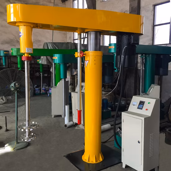 Dispersión de agitador de doble eje de alta velocidad de precio mayorista 22kw, mezclador de alta viscosidad, disolvente de material tixotrópico