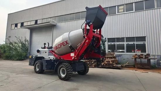 Fábrica china de hormigonera autocargable de 3,0 M3