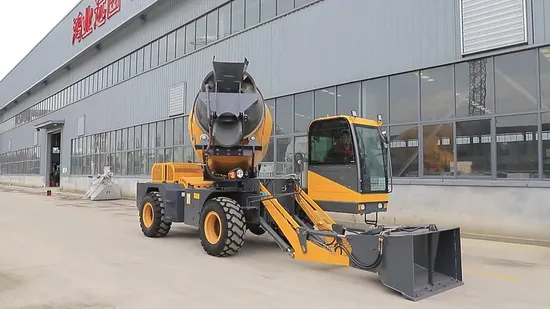 Camión hormigonera móvil portátil autocargable Hy400