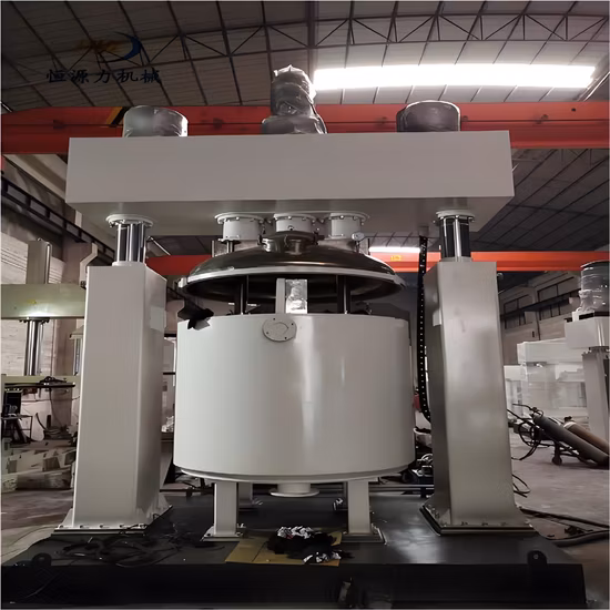 Mezclador planetario doble al vacío para máquina mezcladora de gel de pegamento adhesivo de masilla de alta viscosidad